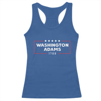 4th July George Washington 1788 Racerback Tank Top Retro President Campaign - Wonder Print Shop