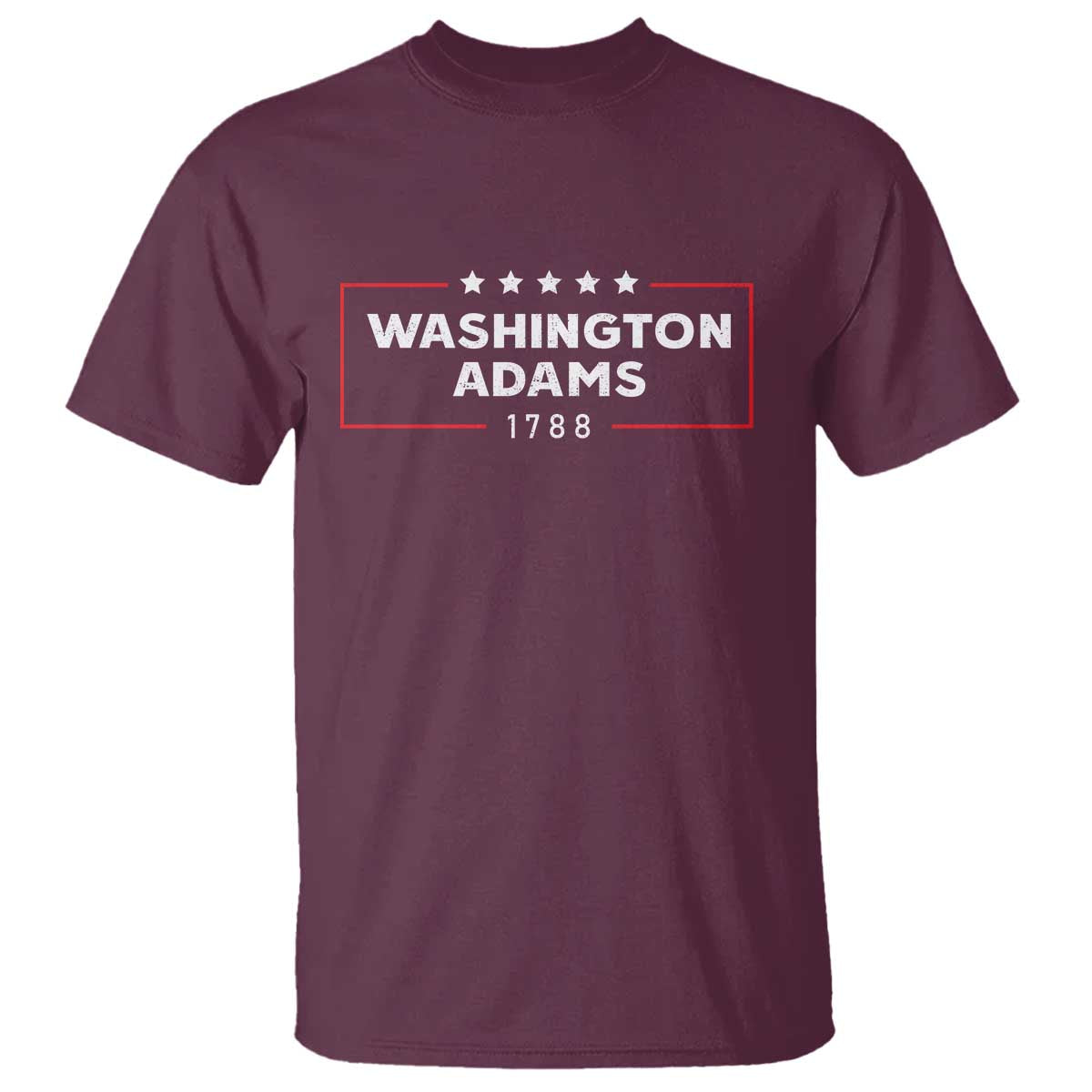 4th July George Washington 1788 T Shirt Retro President Campaign - Wonder Print Shop