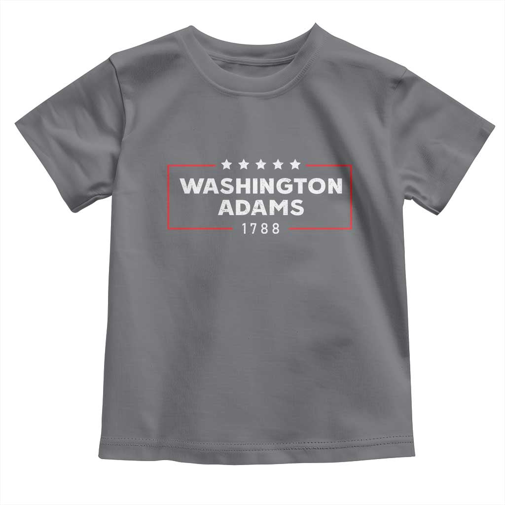 4th July George Washington 1788 Toddler T Shirt Retro President Campaign - Wonder Print Shop