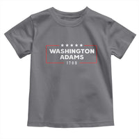 4th July George Washington 1788 Toddler T Shirt Retro President Campaign - Wonder Print Shop