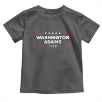 4th July George Washington 1788 Toddler T Shirt Retro President Campaign - Wonder Print Shop