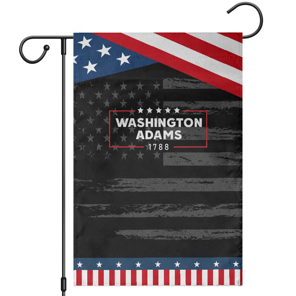 4th July George Washington 1788 Garden Flag Retro President Campaign