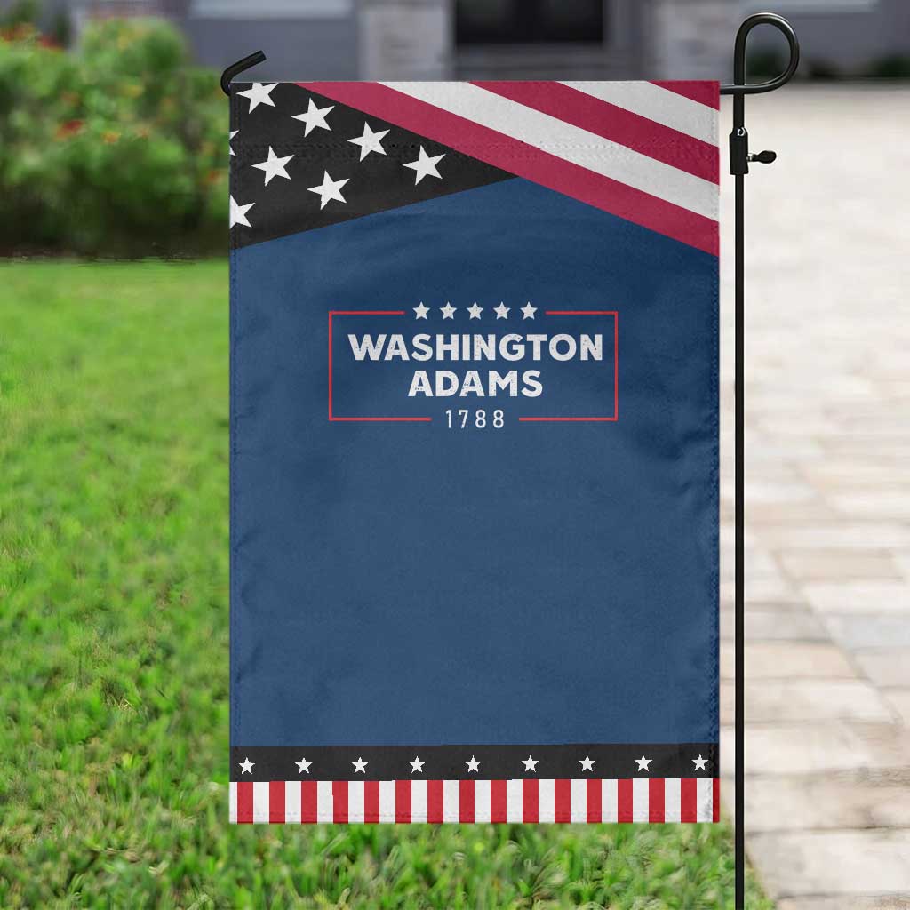 4th July George Washington 1788 Garden Flag Retro President Campaign
