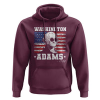 George Washington 1788 Hoodie Funny 4th of July Retro President Campaign USA Flag - Wonder Print Shop