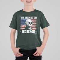 George Washington 1788 T Shirt For Kid Funny 4th of July Retro President Campaign USA Flag - Wonder Print Shop