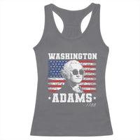George Washington 1788 Racerback Tank Top Funny 4th of July Retro President Campaign USA Flag - Wonder Print Shop