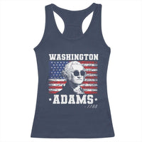 George Washington 1788 Racerback Tank Top Funny 4th of July Retro President Campaign USA Flag - Wonder Print Shop