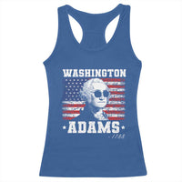 George Washington 1788 Racerback Tank Top Funny 4th of July Retro President Campaign USA Flag - Wonder Print Shop