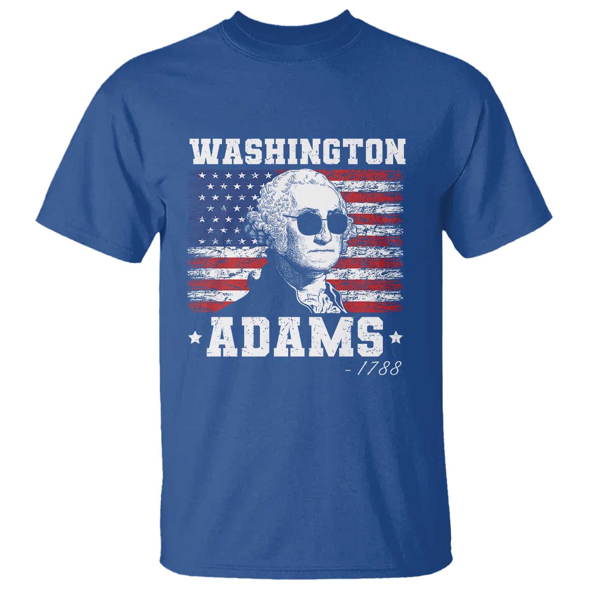 George Washington 1788 T Shirt Funny 4th of July Retro President Campaign USA Flag - Wonder Print Shop