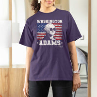 George Washington 1788 T Shirt For Women Funny 4th of July Retro President Campaign USA Flag - Wonder Print Shop