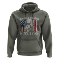 Its Only Treason If You Lose 4th Of July Hoodie George Washington American Flag - Wonder Print Shop