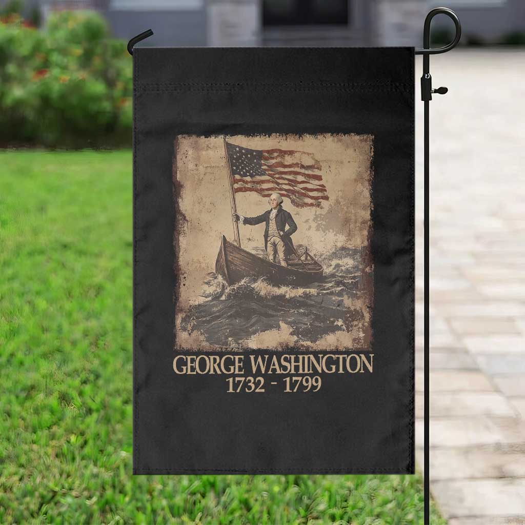 Vintage George Washington Garden Flag 4th Of July Patriotic Gift - Wonder Print Shop