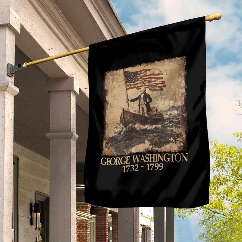Vintage George Washington Garden Flag 4th Of July Patriotic Gift - Wonder Print Shop