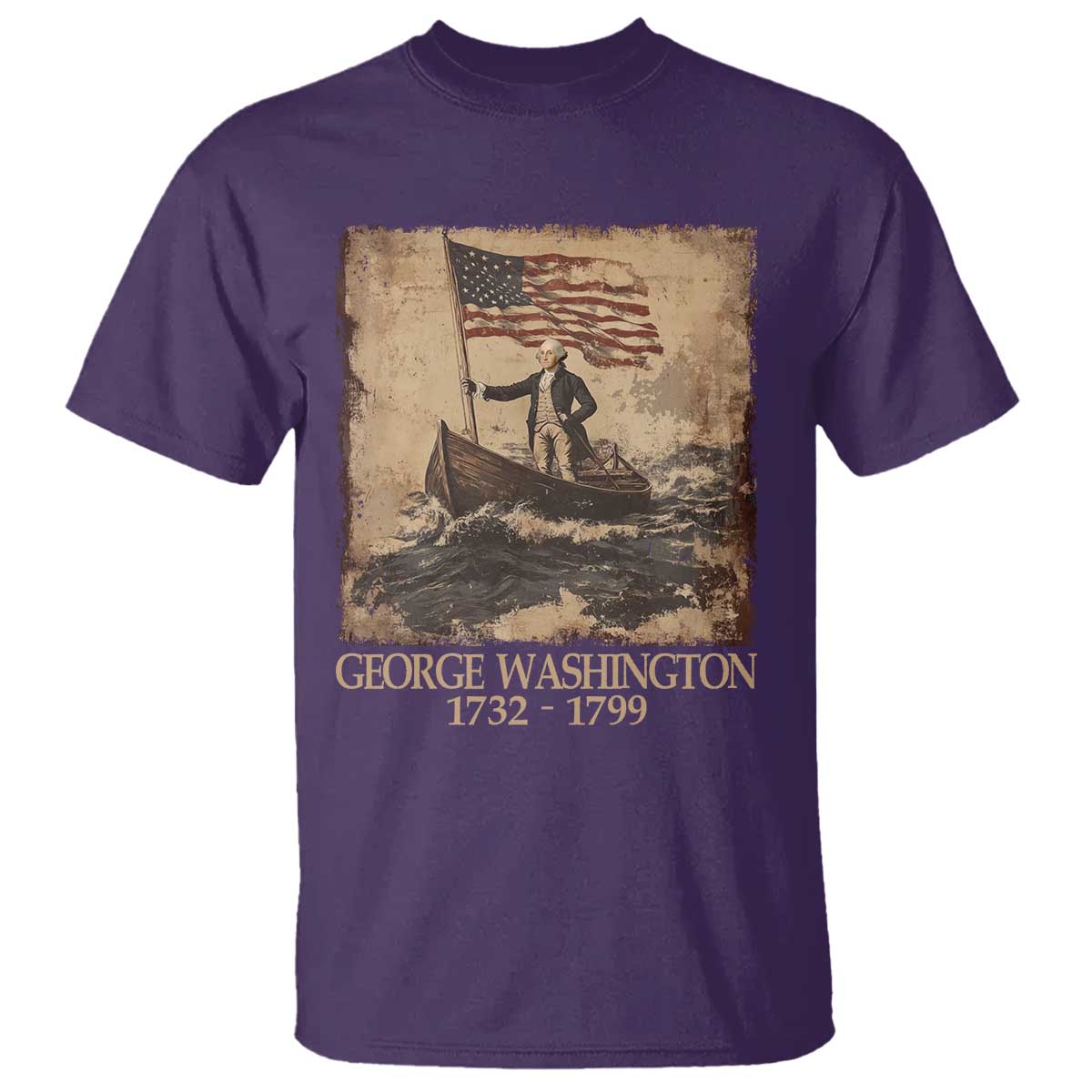 Vintage George Washington T Shirt 4th Of July Patriotic Gift - Wonder Print Shop