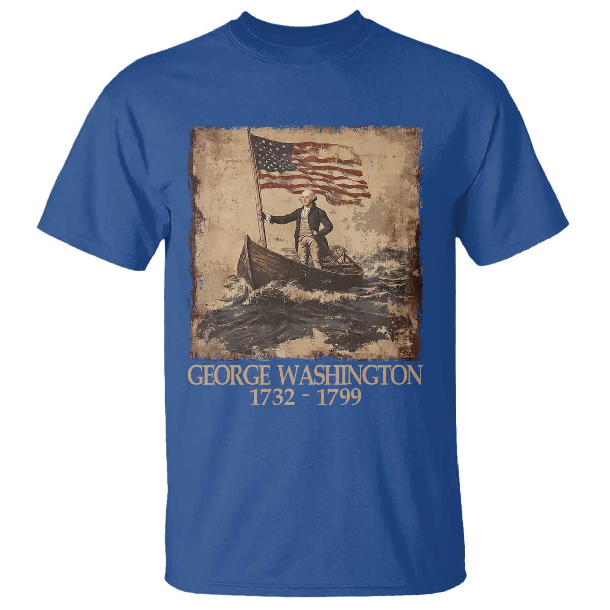 Vintage George Washington T Shirt 4th Of July Patriotic Gift - Wonder Print Shop