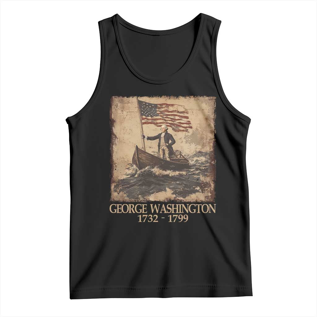 Vintage George Washington Tank Top 4th Of July Patriotic Gift - Wonder Print Shop