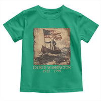 Vintage George Washington Toddler T Shirt 4th Of July Patriotic Gift - Wonder Print Shop