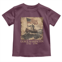 Vintage George Washington Toddler T Shirt 4th Of July Patriotic Gift - Wonder Print Shop