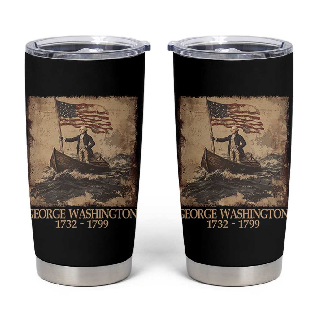 Vintage George Washington Tumbler Cup 4th Of July Patriotic Gift - Wonder Print Shop