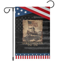 Vintage George Washington Garden Flag 4th Of July Patriotic Gift