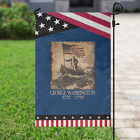 Vintage George Washington Garden Flag 4th Of July Patriotic Gift
