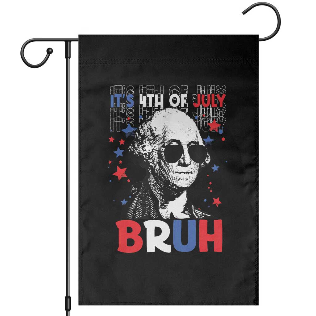 4th of July George Washington Bruh Garden Flag - Wonder Print Shop