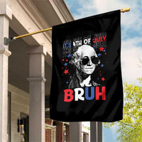 4th of July George Washington Bruh Garden Flag - Wonder Print Shop