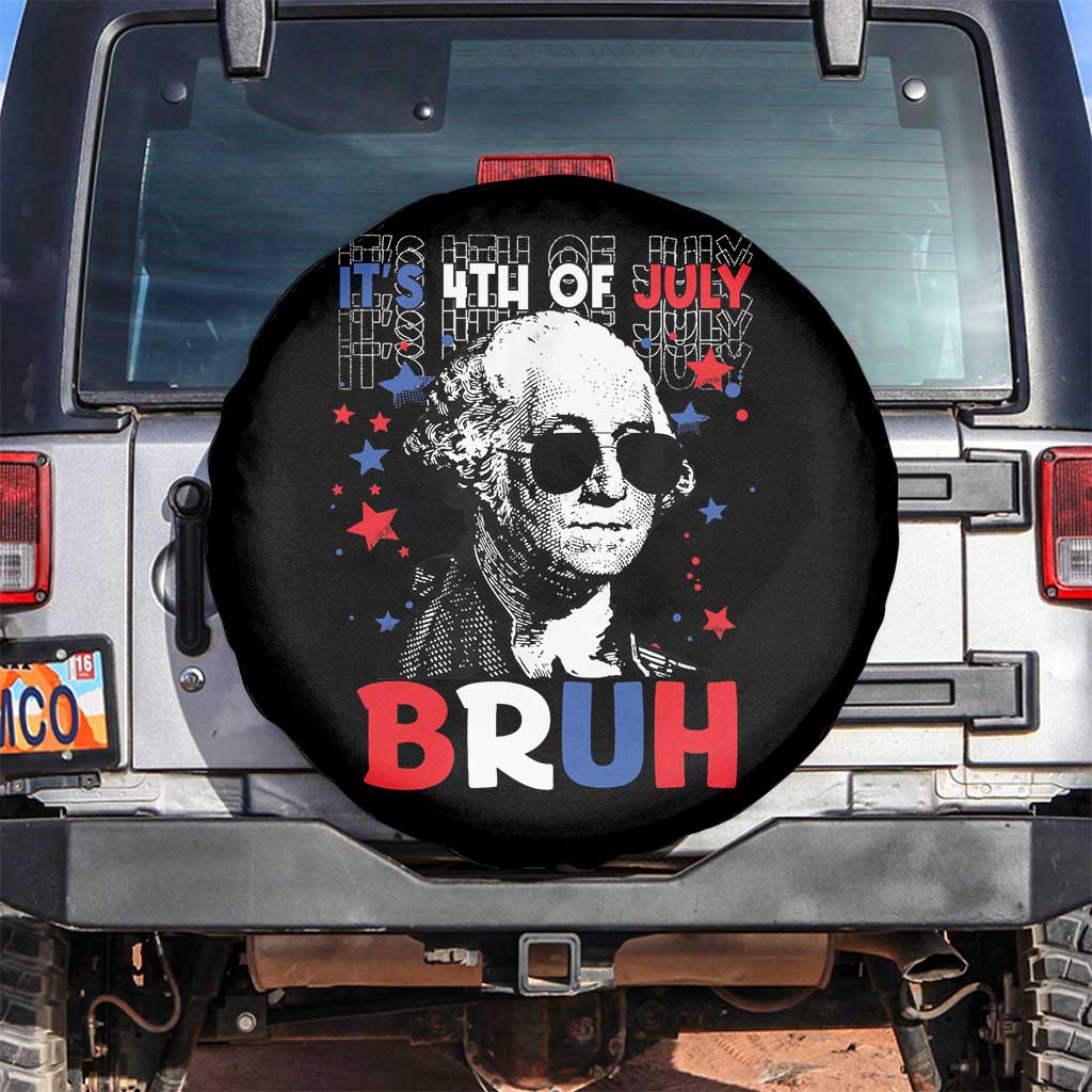 4th of July George Washington Bruh Spare Tire Cover - Wonder Print Shop