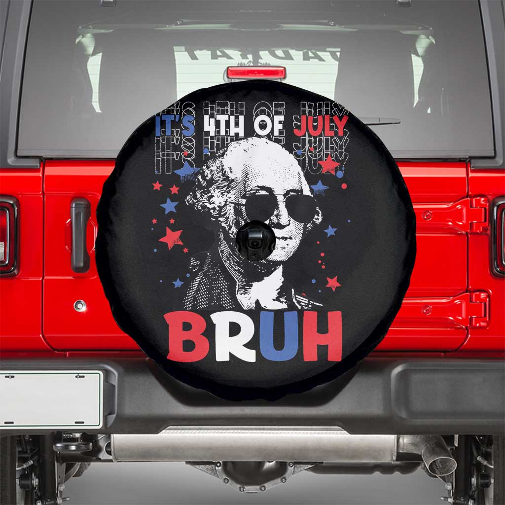 4th of July George Washington Bruh Spare Tire Cover - Wonder Print Shop