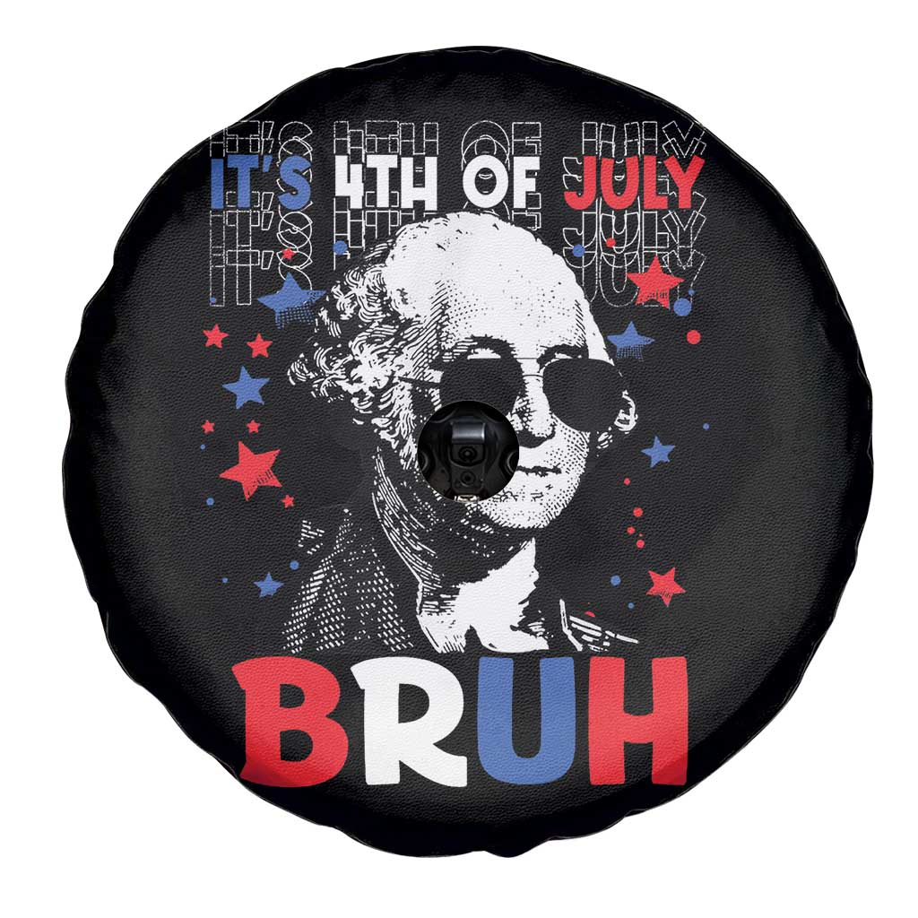 4th of July George Washington Bruh Spare Tire Cover - Wonder Print Shop