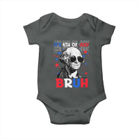 4th of July George Washington Bruh Baby Onesie - Wonder Print Shop