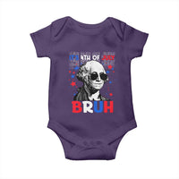 4th of July George Washington Bruh Baby Onesie - Wonder Print Shop