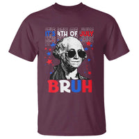4th of July George Washington Bruh T Shirt - Wonder Print Shop