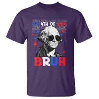4th of July George Washington Bruh T Shirt - Wonder Print Shop