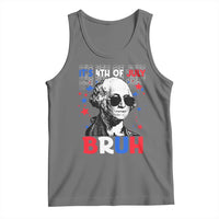 4th of July George Washington Bruh Tank Top - Wonder Print Shop