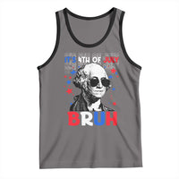 4th of July George Washington Bruh Tank Top - Wonder Print Shop