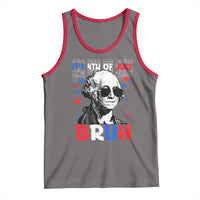 4th of July George Washington Bruh Tank Top - Wonder Print Shop