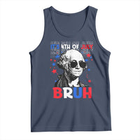 4th of July George Washington Bruh Tank Top - Wonder Print Shop