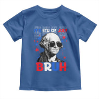 4th of July George Washington Bruh Toddler T Shirt - Wonder Print Shop