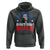 George Washington 4th of July Hoodie Too Cool For British Rule Red White and Blue - Wonder Print Shop