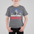 George Washington 4th of July T Shirt For Kid Too Cool For British Rule Red White and Blue - Wonder Print Shop