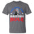 George Washington 4th of July T Shirt Too Cool For British Rule Red White and Blue - Wonder Print Shop