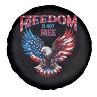 American Flag Bald Eagle Spare Tire Cover Patriotic Eagle 4th of July Freedom Is Not Free - Wonder Print Shop