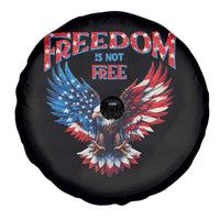 American Flag Bald Eagle Spare Tire Cover Patriotic Eagle 4th of July Freedom Is Not Free - Wonder Print Shop