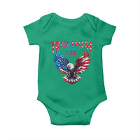 American Flag Bald Eagle Baby Onesie Patriotic Eagle 4th of July Freedom Is Not Free - Wonder Print Shop