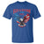 American Flag Bald Eagle T Shirt Patriotic Eagle 4th of July Freedom Is Not Free - Wonder Print Shop