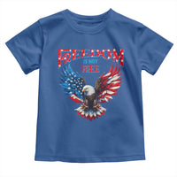 American Flag Bald Eagle Toddler T Shirt Patriotic Eagle 4th of July Freedom Is Not Free - Wonder Print Shop