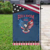 American Flag Bald Eagle Garden Flag Patriotic Eagle 4th of July Freedom Is Not Free