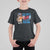 Funny Raccoon 4th of July T Shirt For Kid Red White and Feral Patriotic - Wonder Print Shop