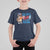 Funny Raccoon 4th of July T Shirt For Kid Red White and Feral Patriotic - Wonder Print Shop